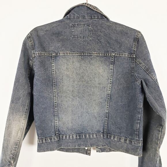Vintage Jou Jou Jean Jacket Size Large Made in the USA - Picture 3 of 8